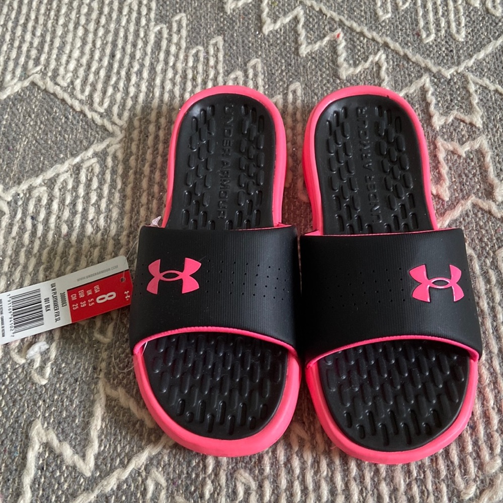 Under Armor Pink Women’s Sandals - Never Worn